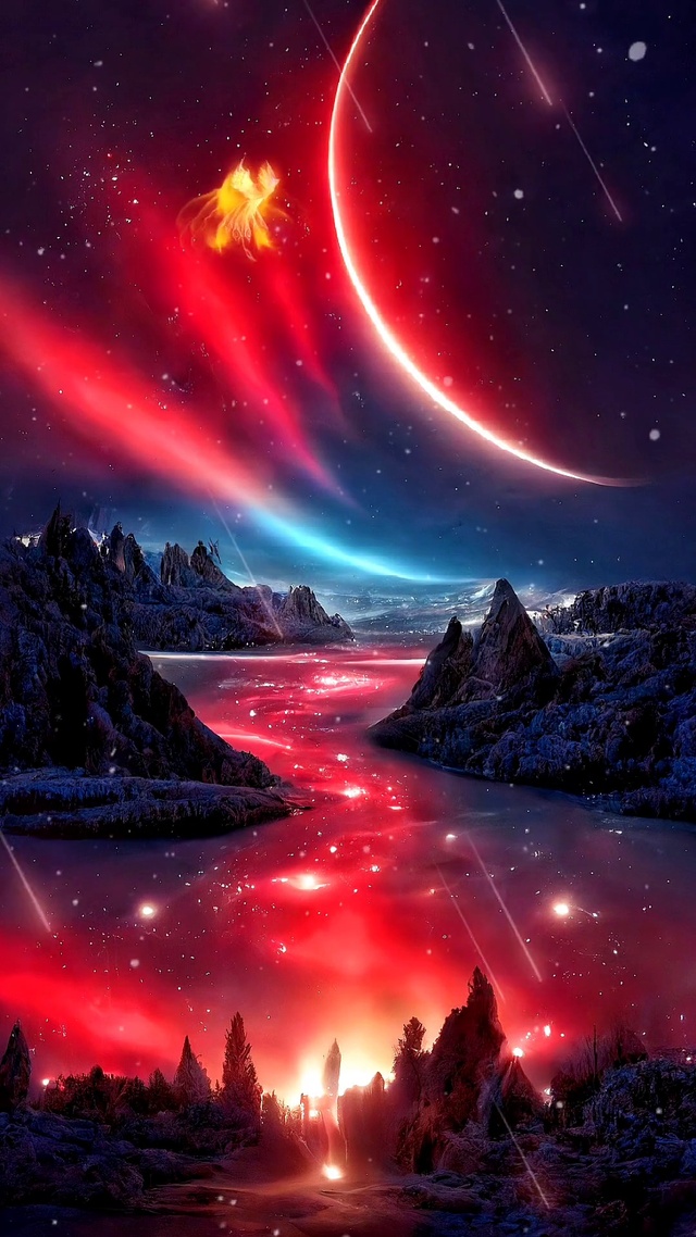红色流星雨