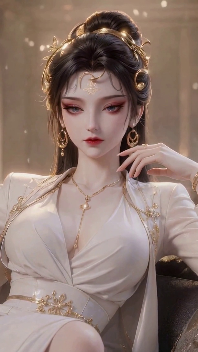 轻奢国风二次元美少女