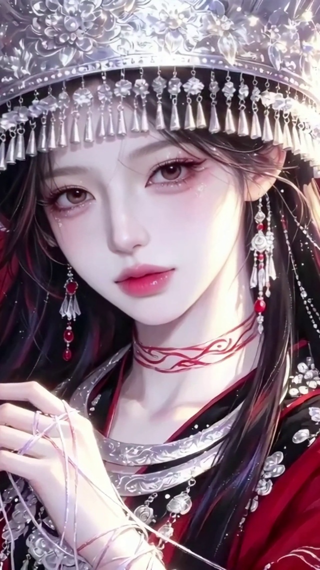 红衣苗疆少女