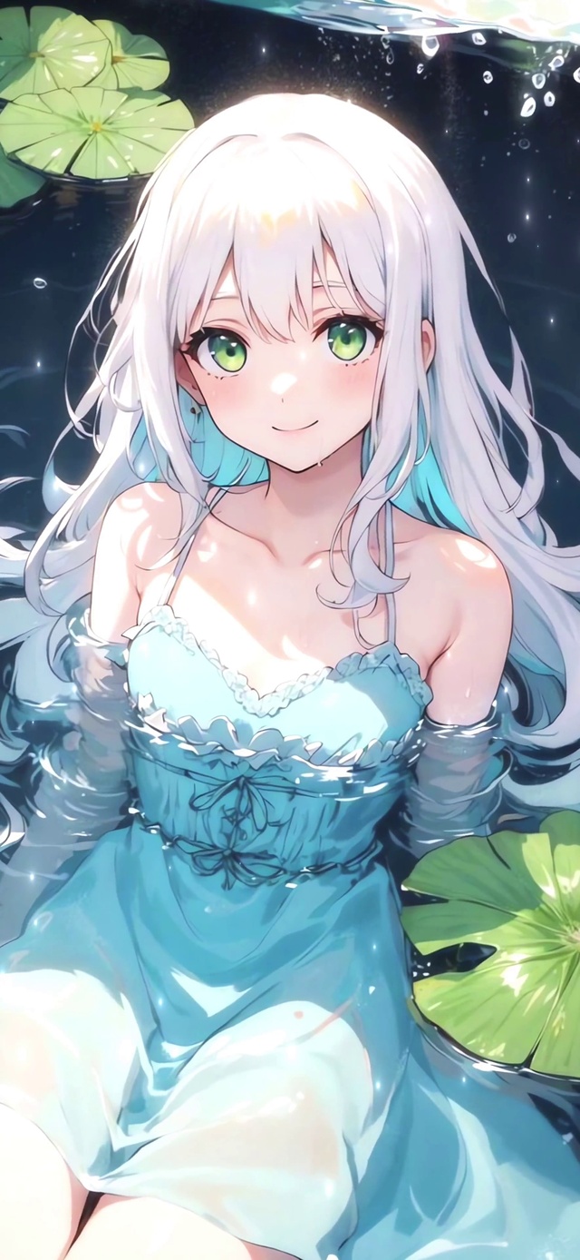 水中美少女