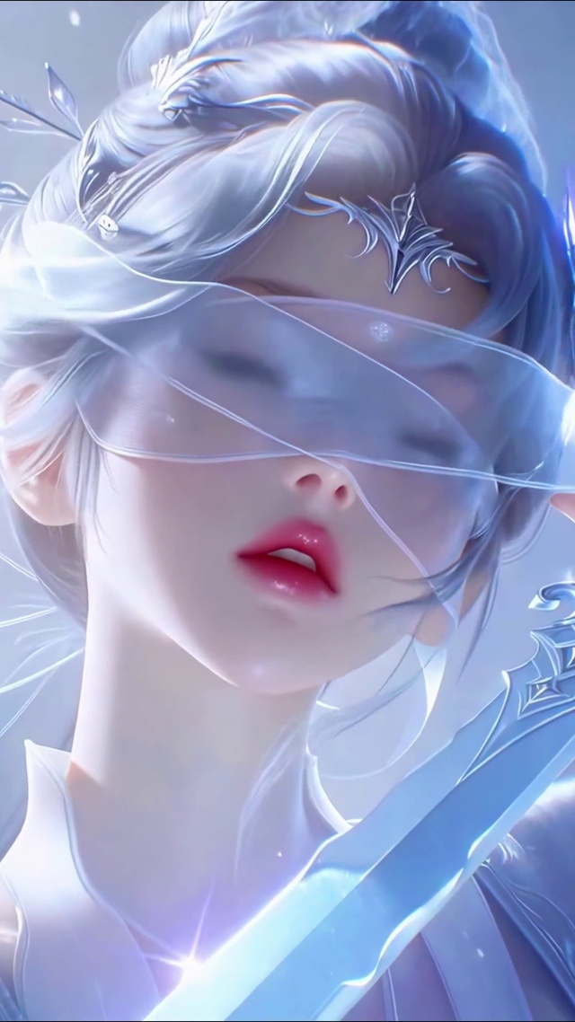 纱掩凡尘，剑揽清辉