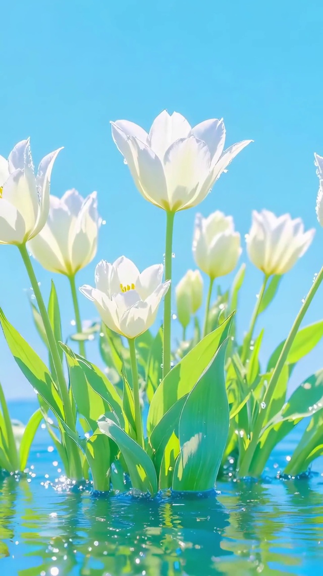 护眼水中花