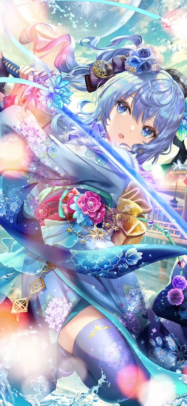 二次元拔刀少女