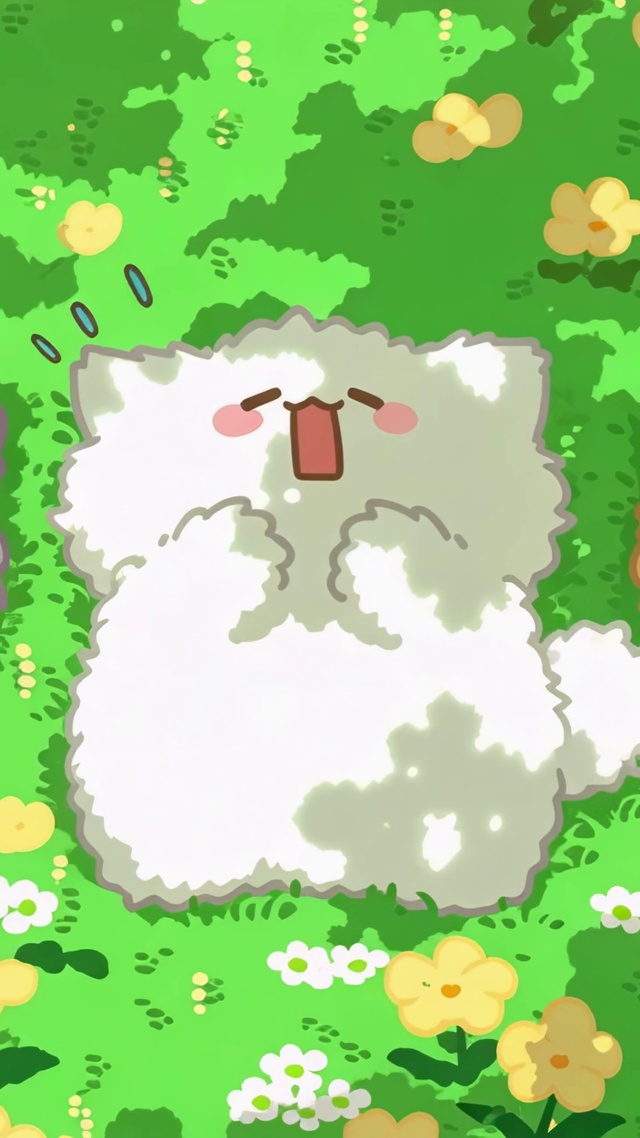 一起晒肚皮的摆烂猫猫三小只