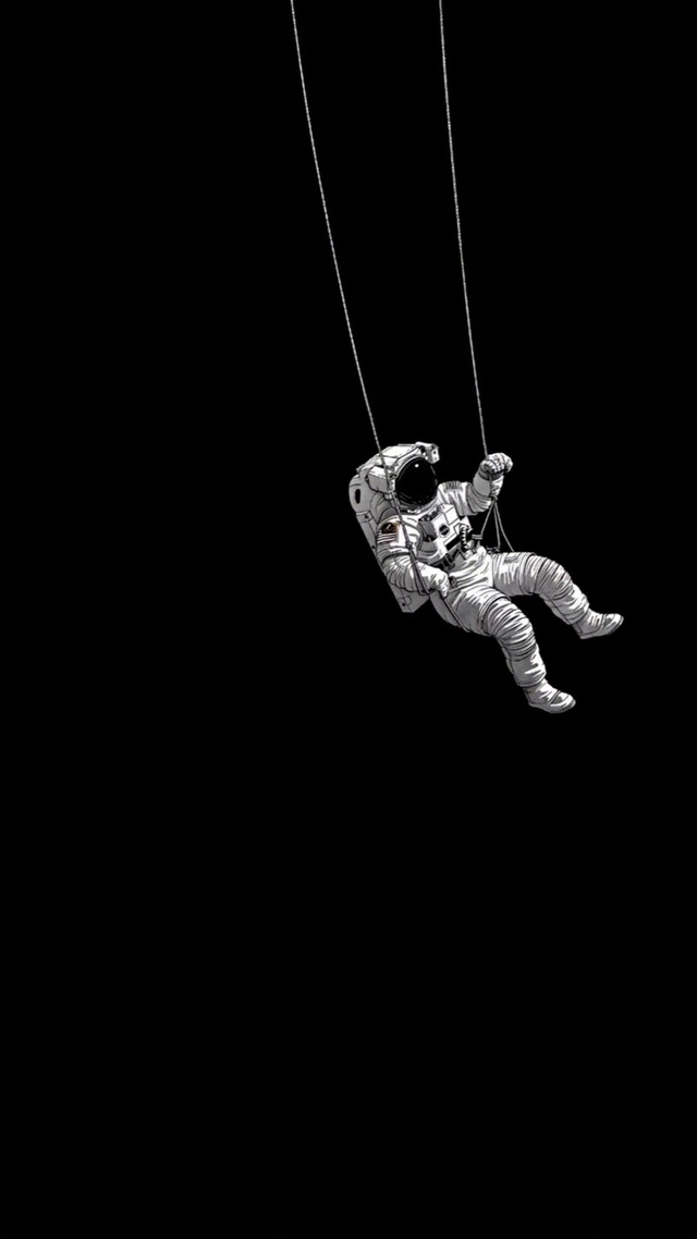 荡秋千的宇航员