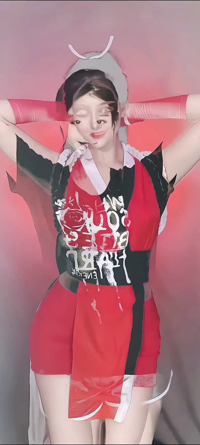 不知火舞cos性感舞蹈顶级身材