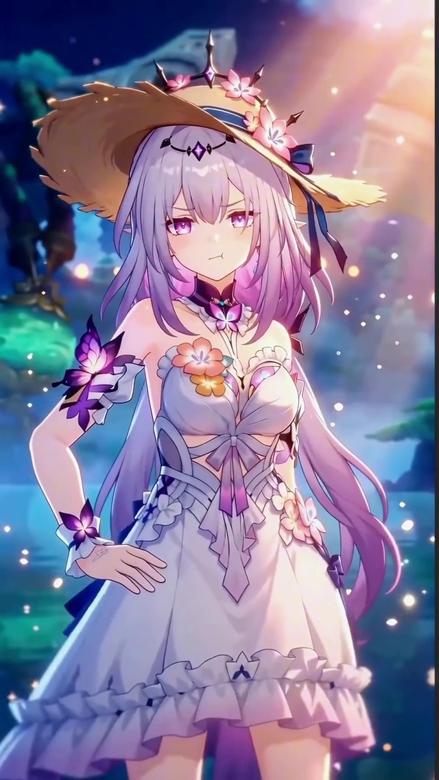 可爱的二次元动漫少女