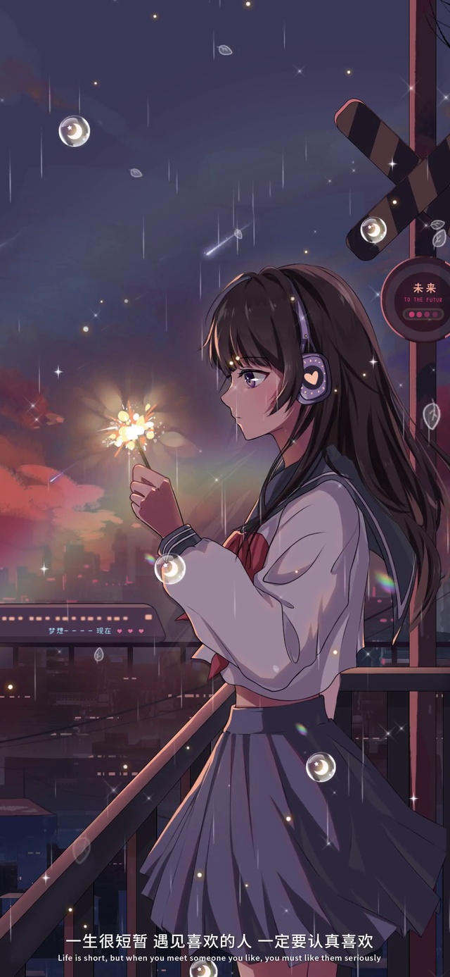 昼夜微光云端少女