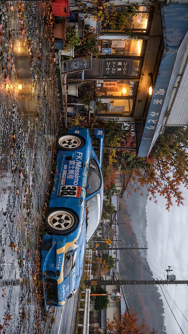 街道的赛车