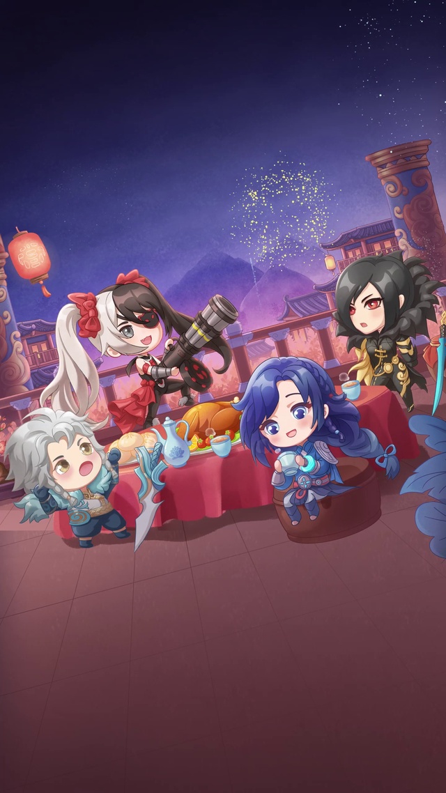 剑灵2Q版合家欢