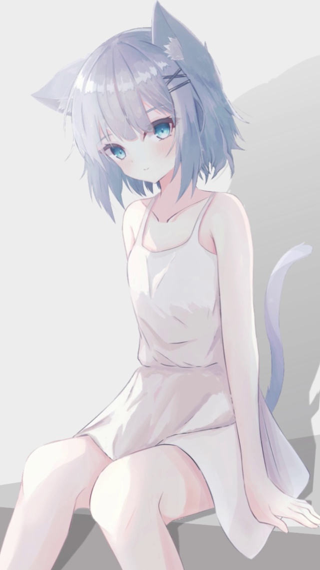 猫耳朵的少女