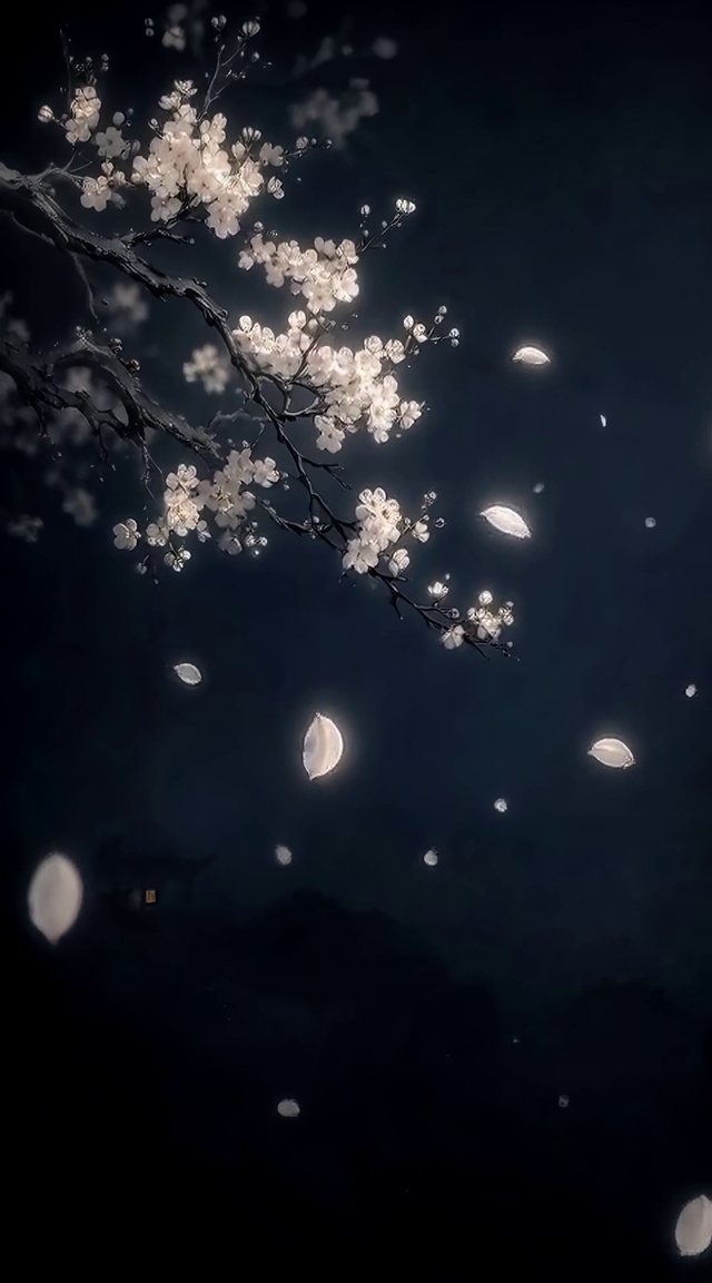 花落