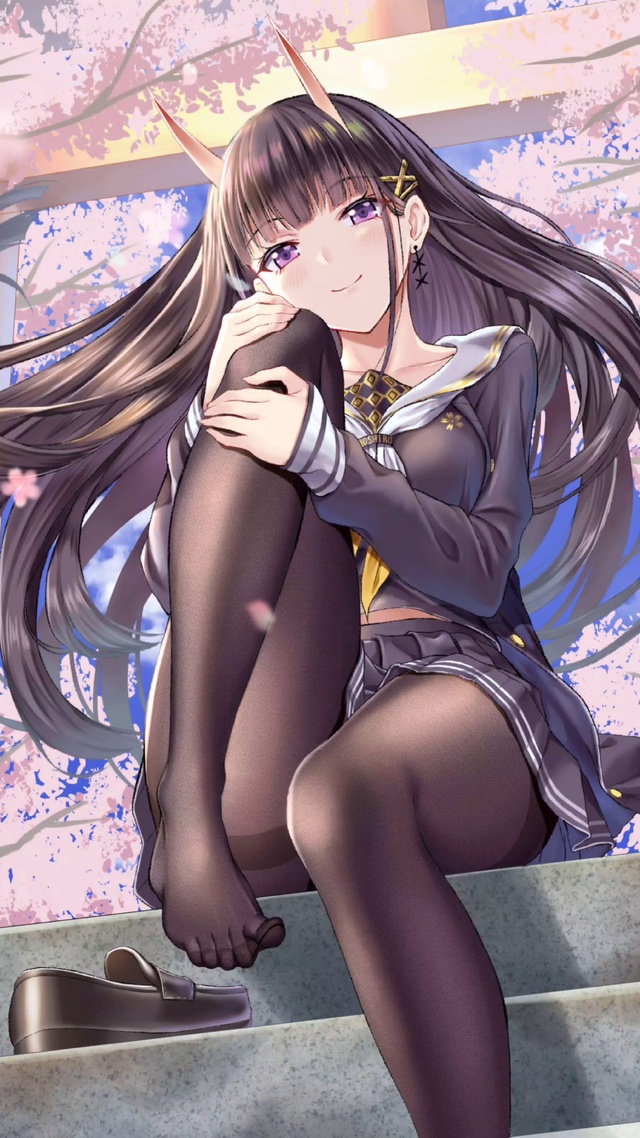 樱花下的女孩4k