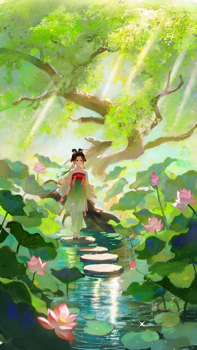 绿意｜荷花仙子