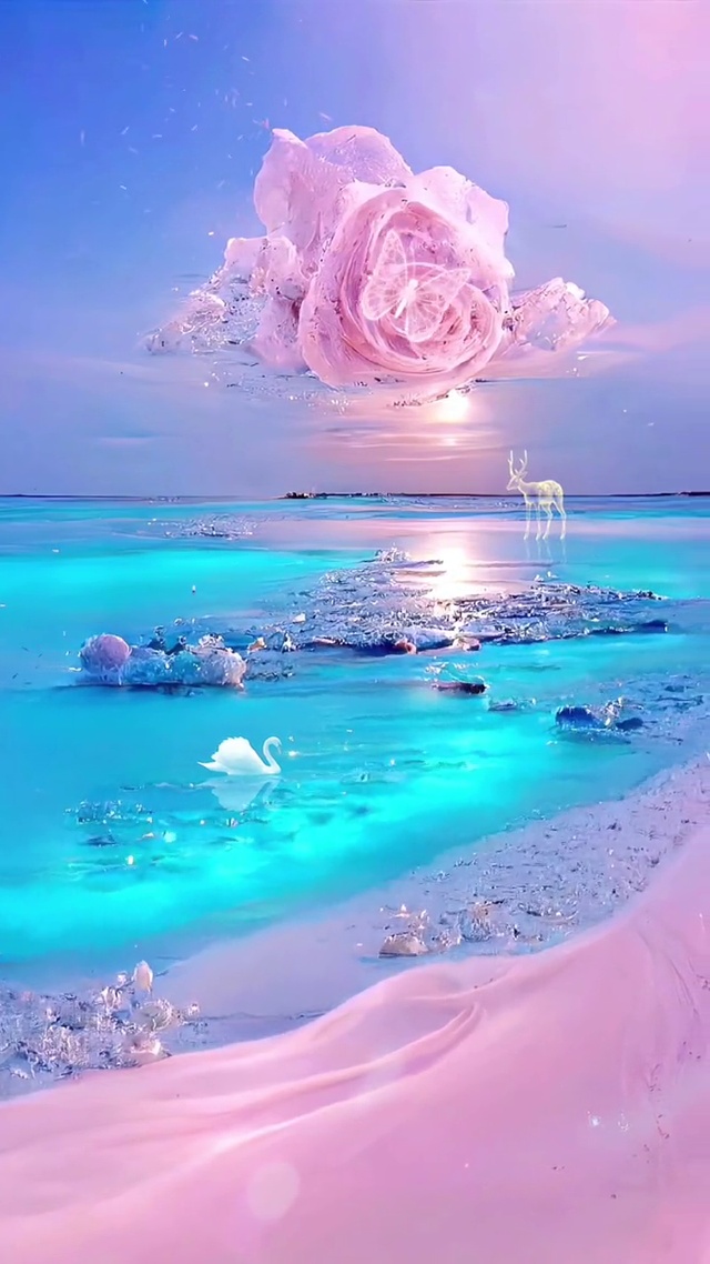 玫瑰海滩