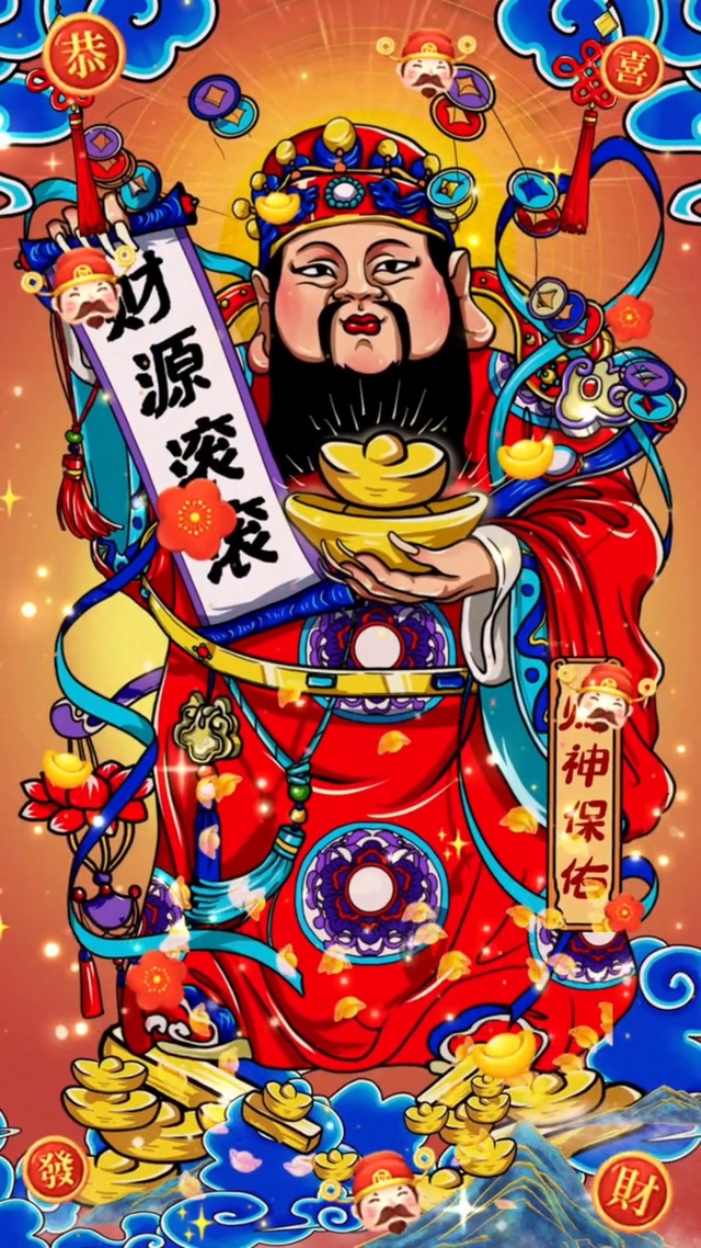 财神驾到！接财神！发大财！