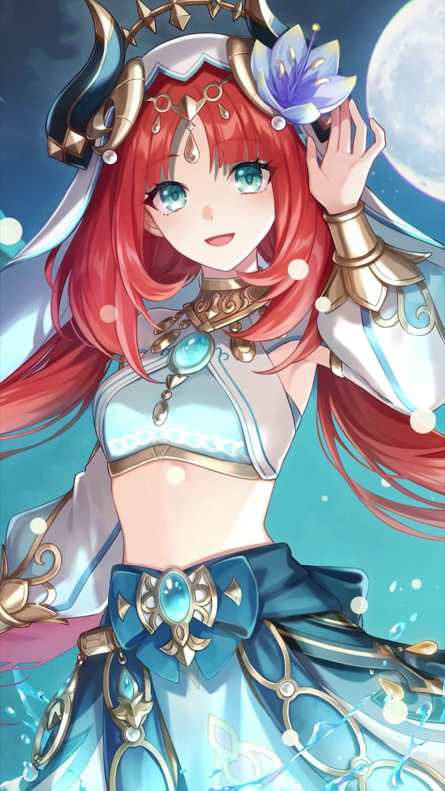 原神妮露生日贺图