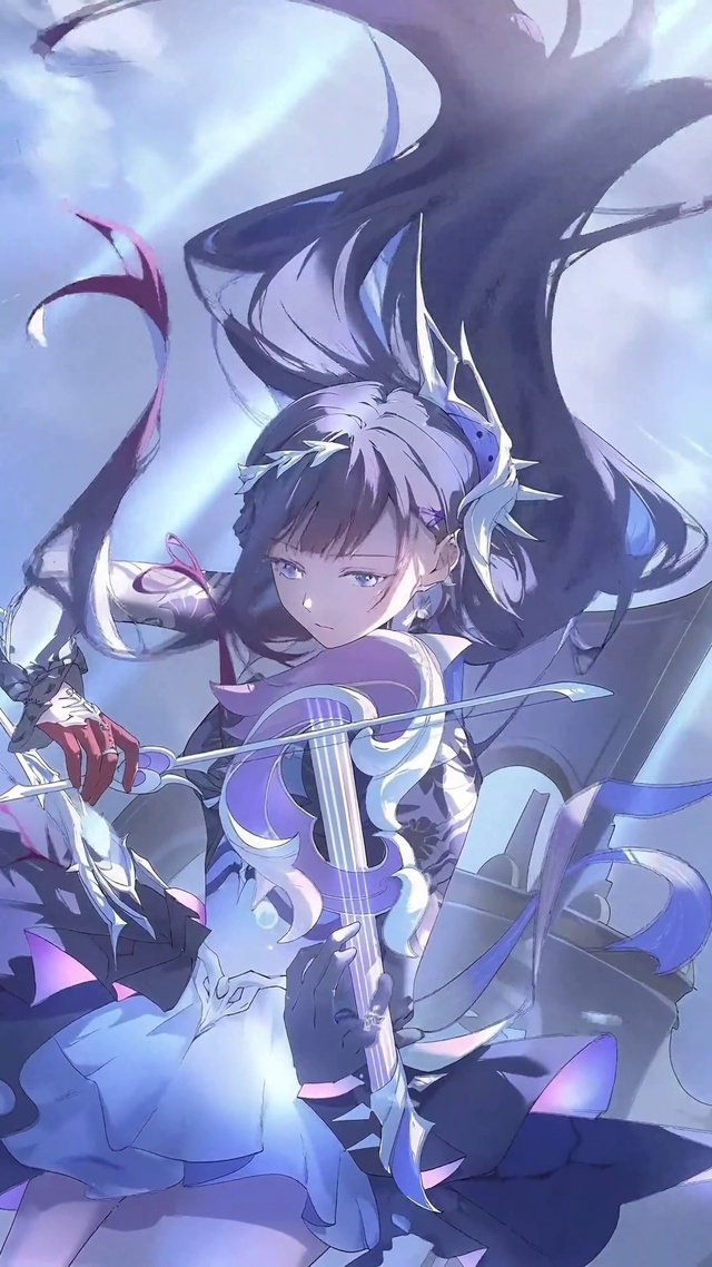 拉小提琴的海瑟音