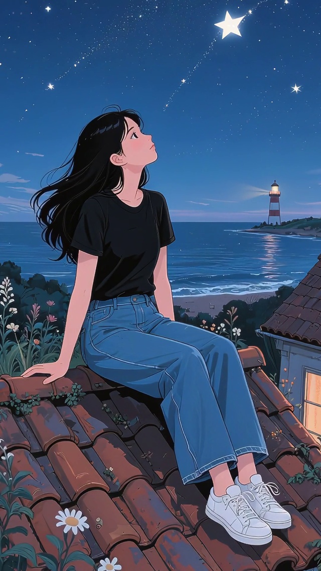 浪漫夜空
