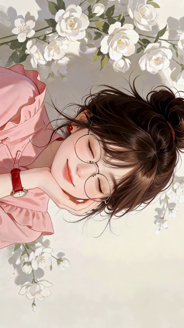 春日眼镜少女