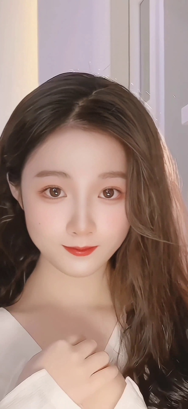 呆萌可爱小迷妹迷人大眼楚楚动人