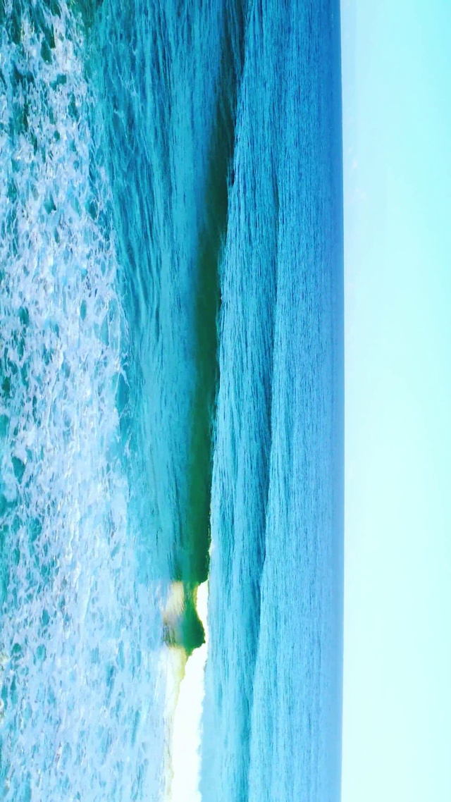 4K治愈大海海浪
