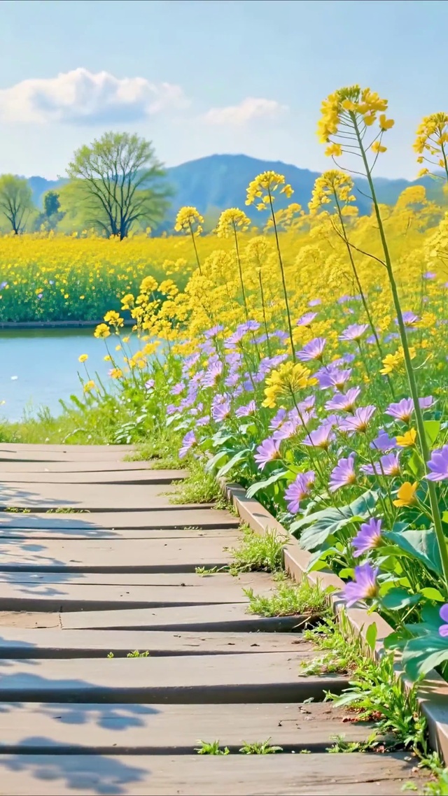 风过花海 春满人间
