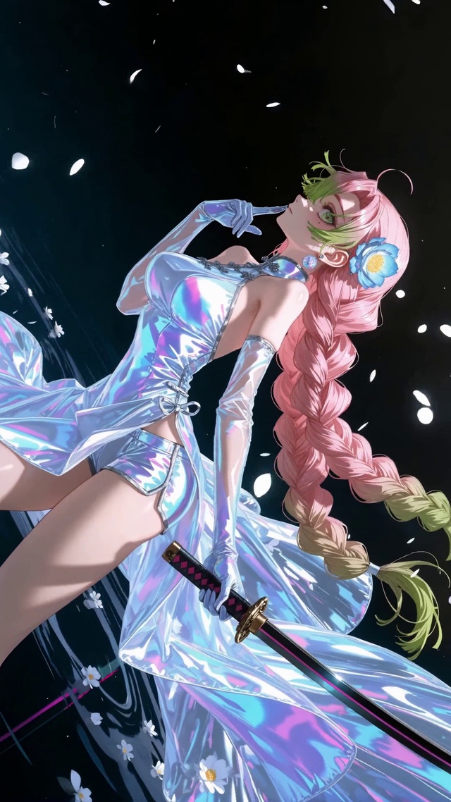 炫彩少女申鹤