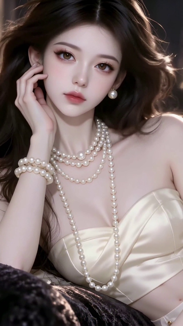 夜色轻奢气质美女