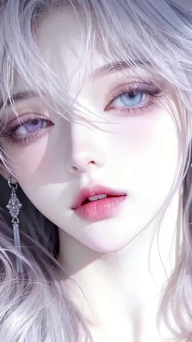 异瞳美女