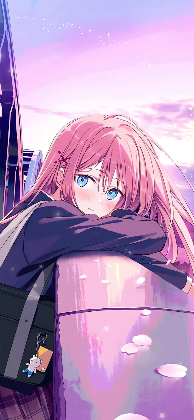 粉色梦幻少女