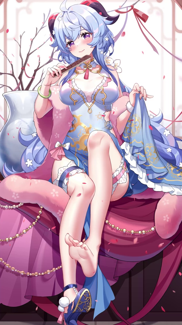甘雨旗袍