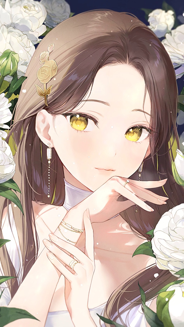 清纯茉莉花少女