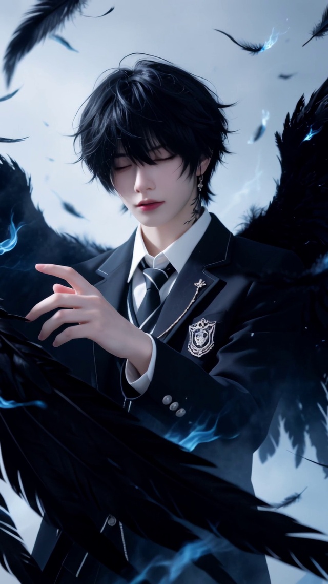 黑翼少年