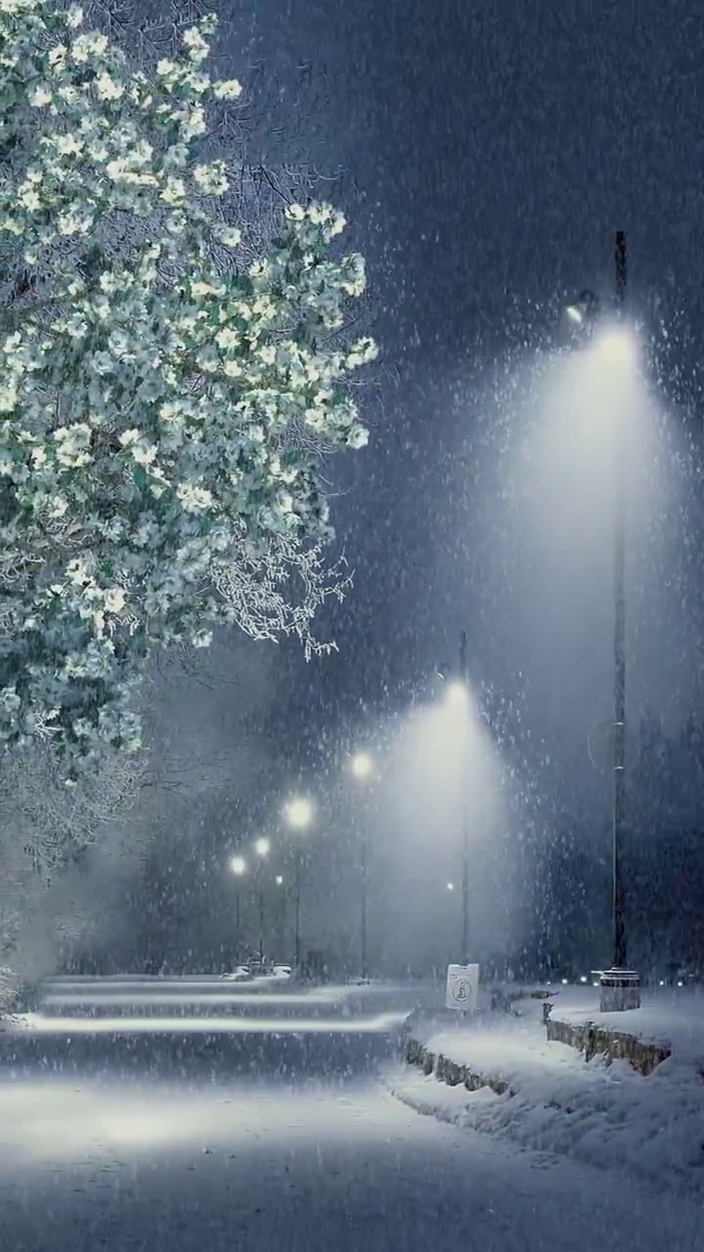 浪漫雪夜