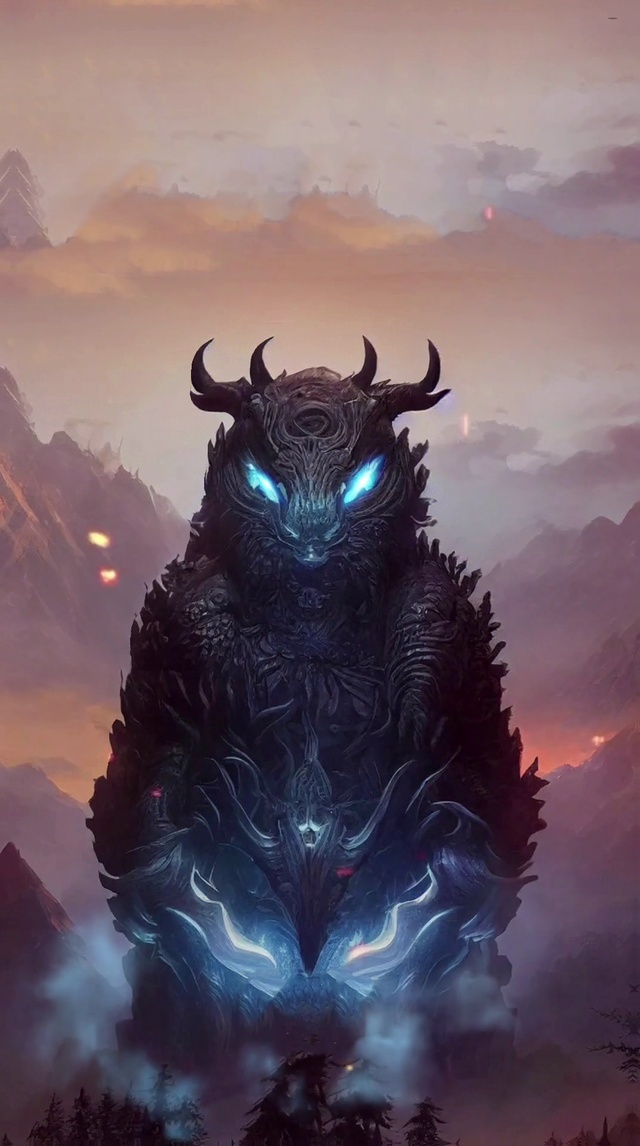 山海经神兽混沌