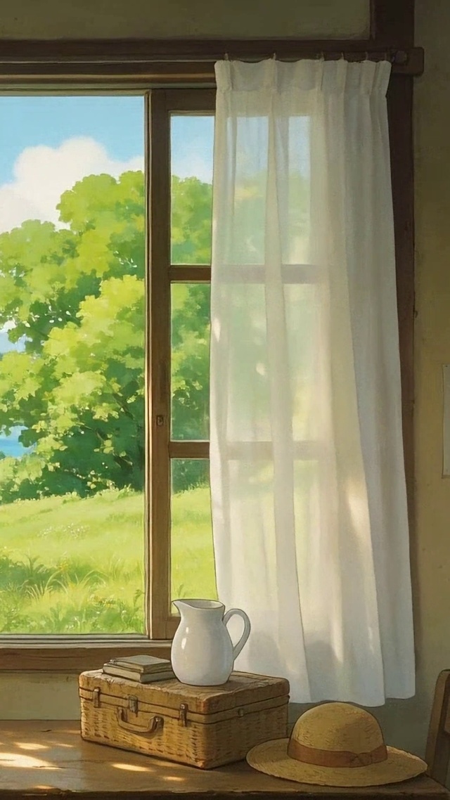 窗前