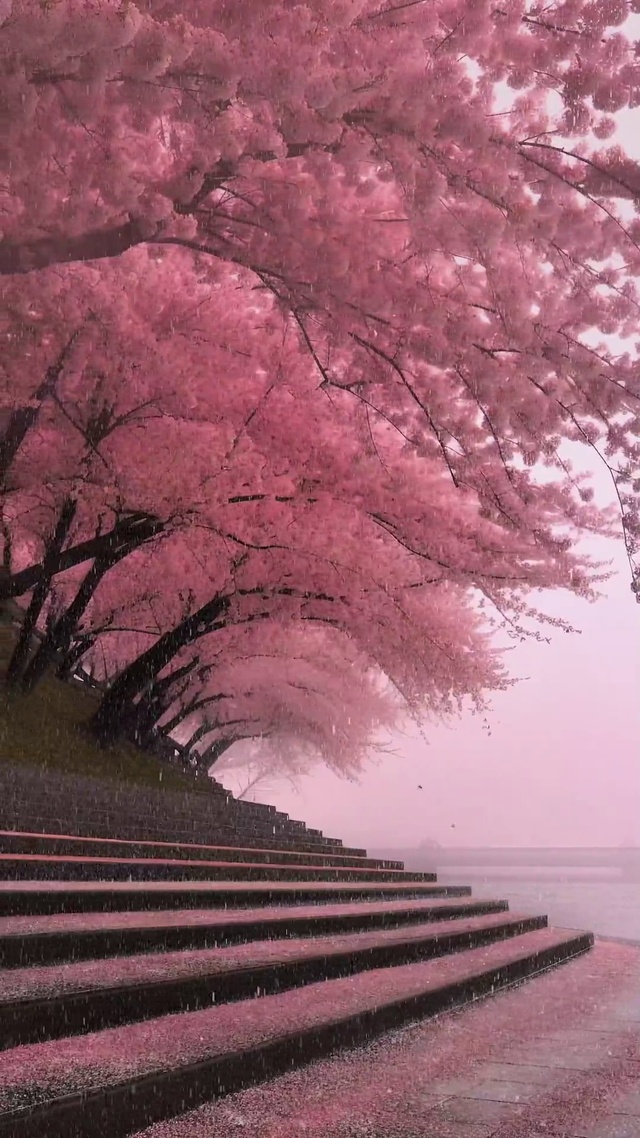 唯美樱花雨