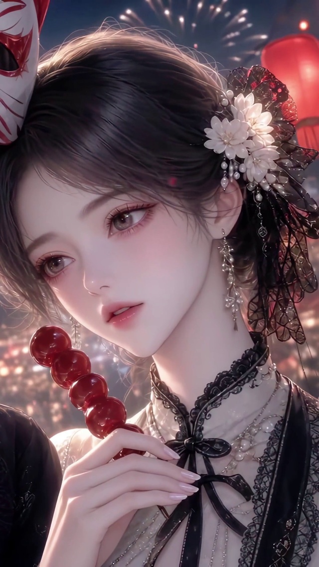 灯市同游-女