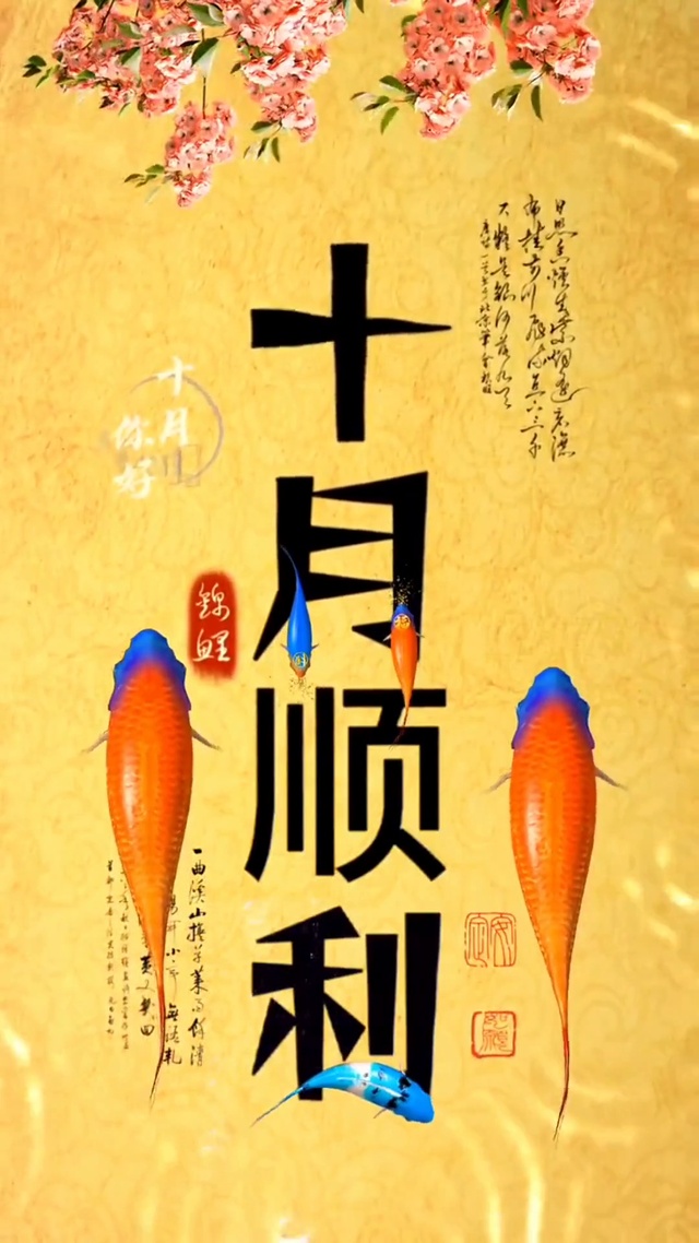 十月顺利