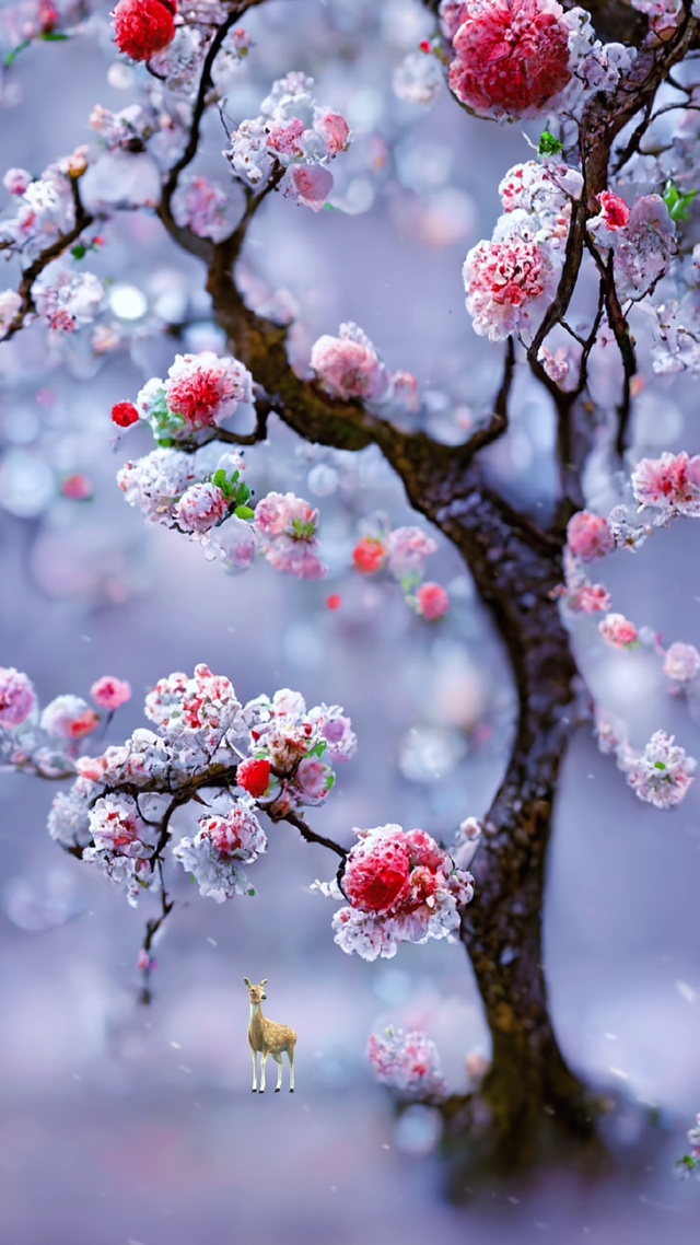 冰雪梅花