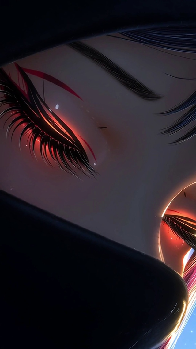 红色眼眸