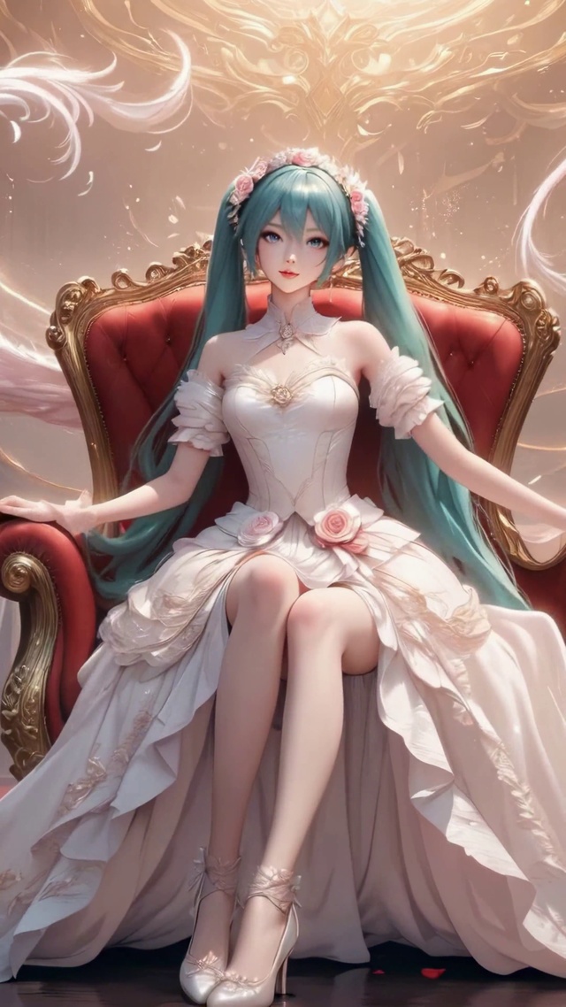 唯美花嫁初音未来