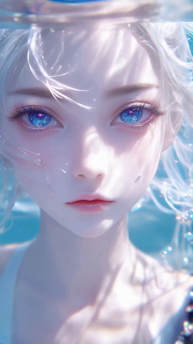 水中美少女