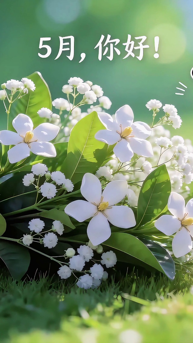 5月栀子花寄语