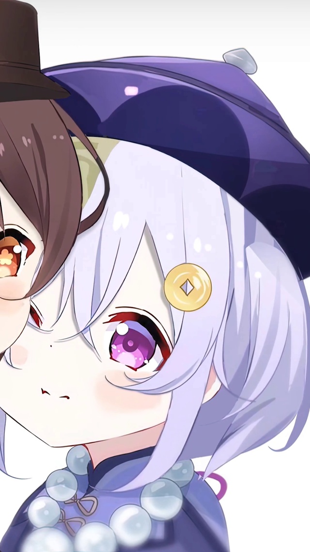 原神七七可爱萌妹子