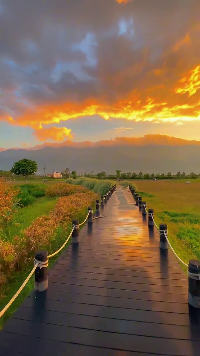 夕阳西下