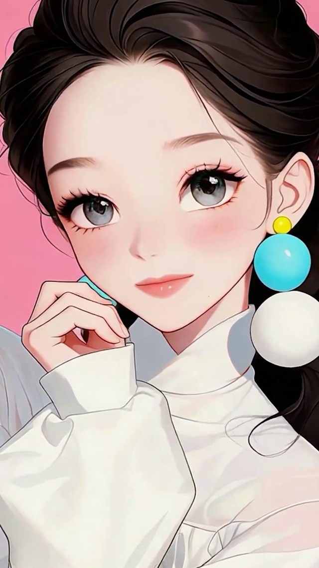可爱女孩
