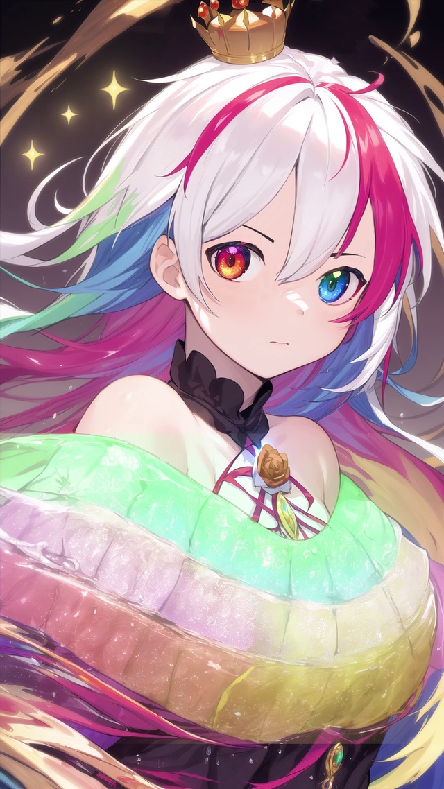 彩色少女