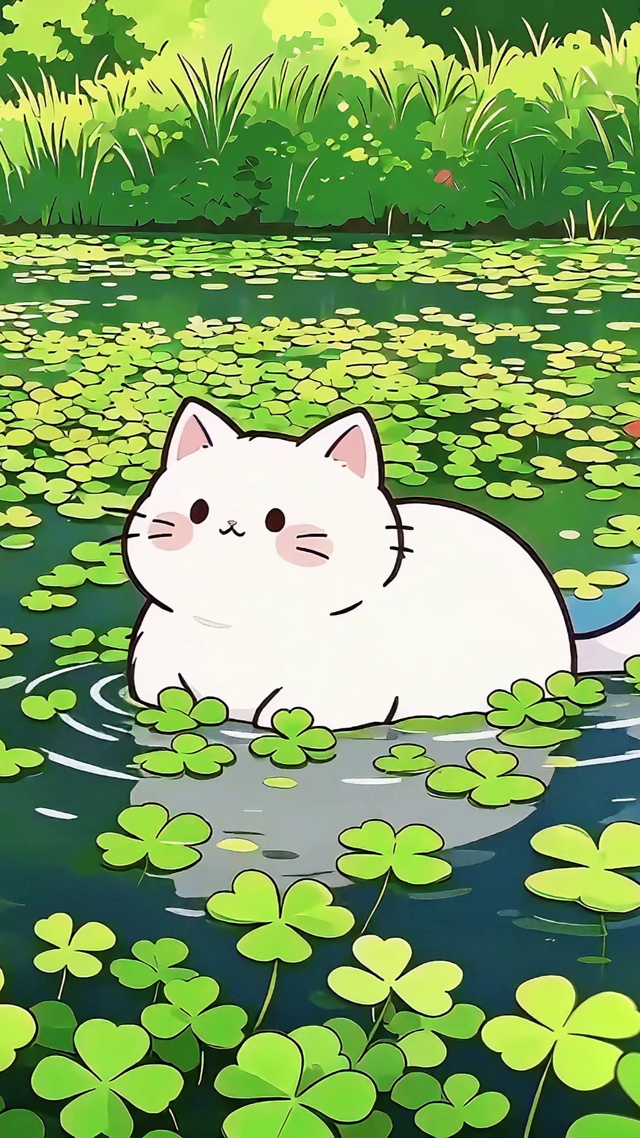 幸运湖小猫